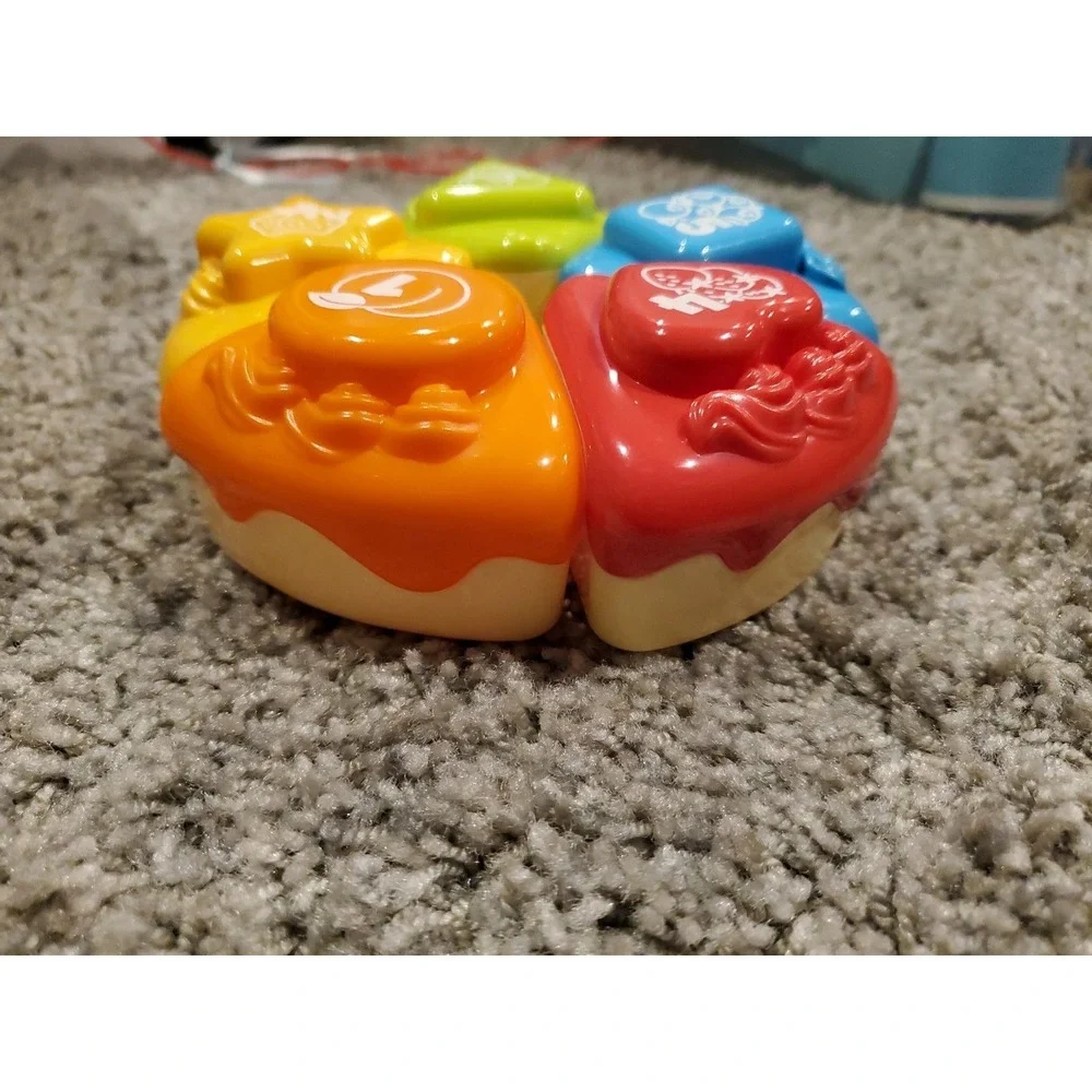 Leap Frog Musical Rainbow Tea Party Cake Slice Replacement Toys Toddler Food Lot